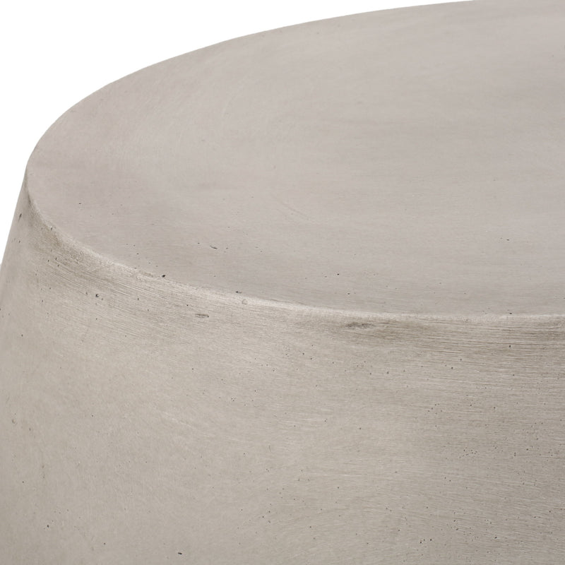 Outdoor Oval Shaped Side Table