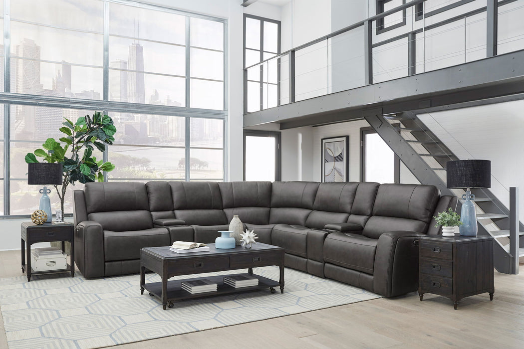 Belmont - Zero Gravity Power Reclining Sectional With Power Adjustable Headrests