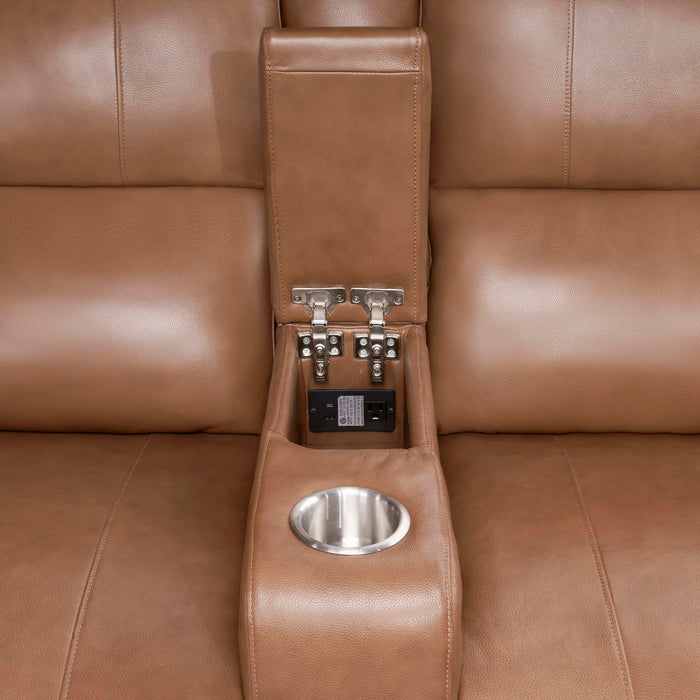 Modesto - Modular Power Reclining Sectional With Power Adjustable Headrests