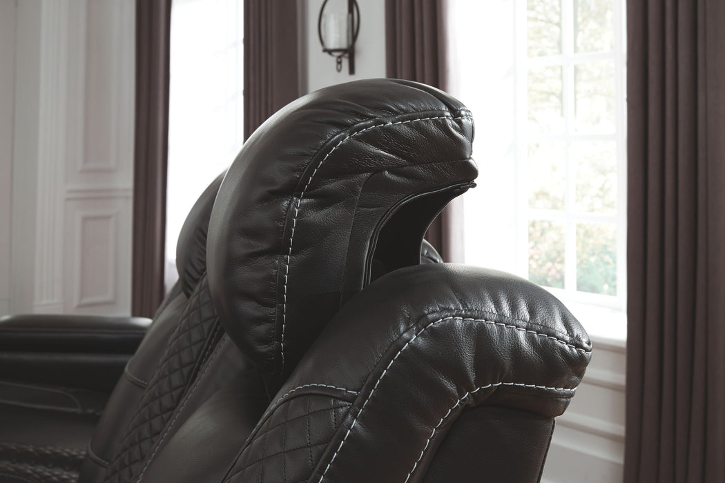 Party - Pwr Rec Loveseat/Con/Adj Hdrst - Midnight