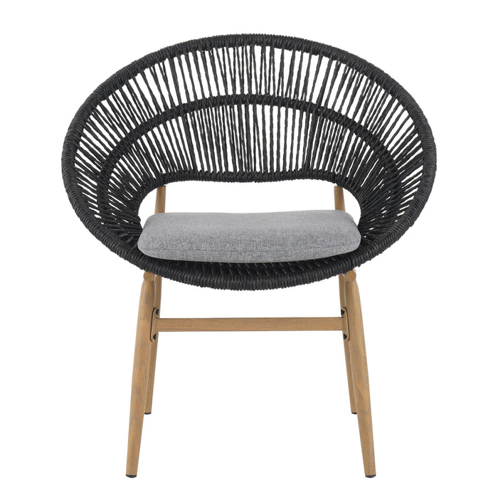 Cyril - Outdoor Papasan Style Dining Chair (Set of 2)