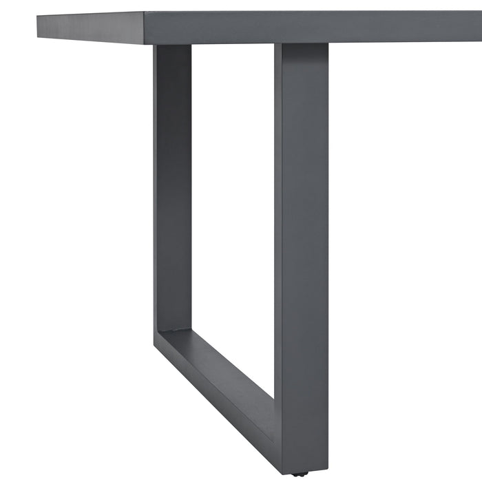 Playa - Dining Table - Dark Gray / Beige