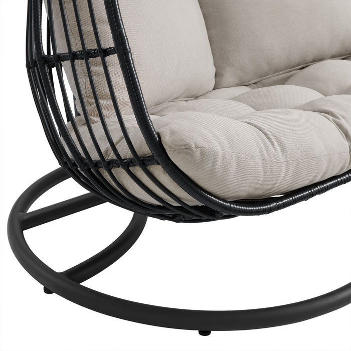 Playa - Double Swing Chair Complete - Dark Gray