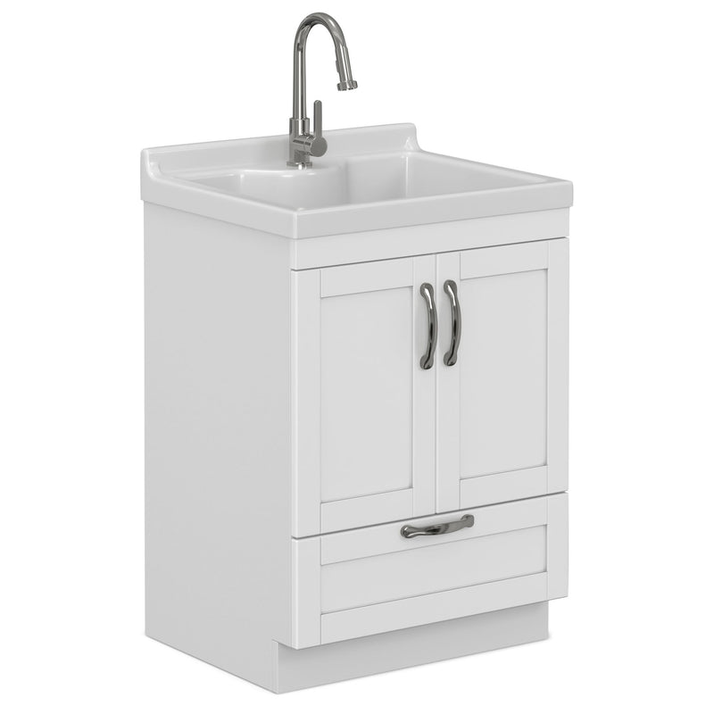 Maile - All-In-One Laundry Utility Sink And Cabinet