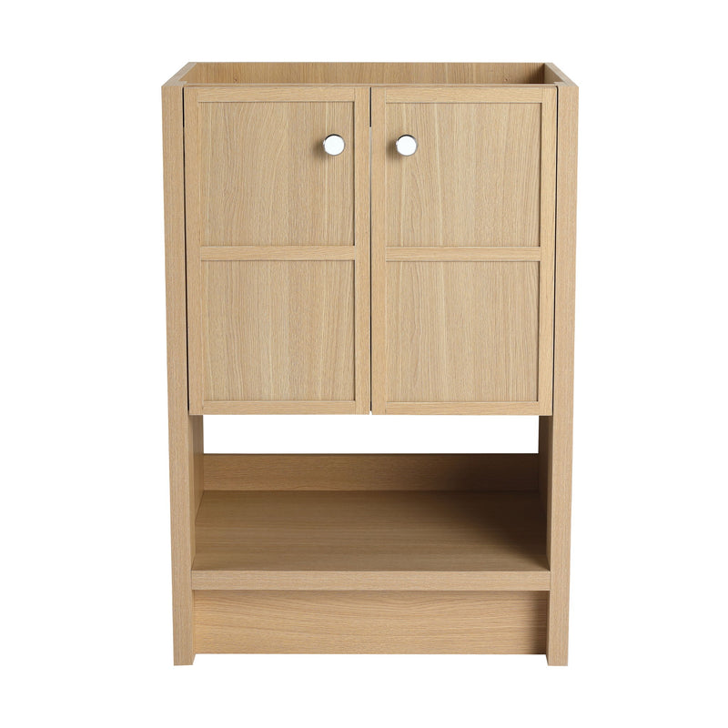 Modern Freestanding Bathroom Vanity With 2 Soft Closing Doors