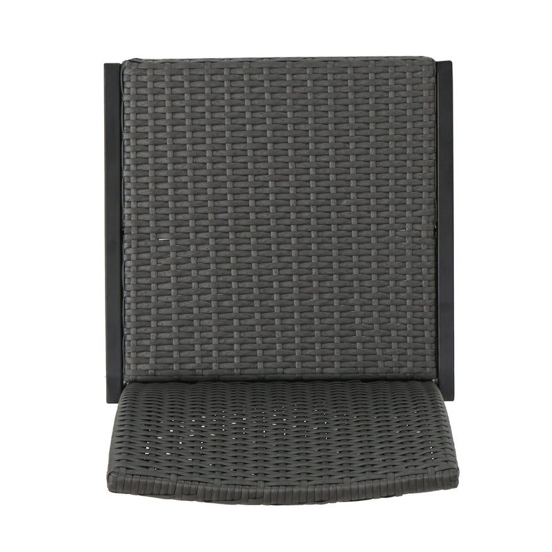 Outdoor Barstool With Hand Crafted Details (Set of 2)