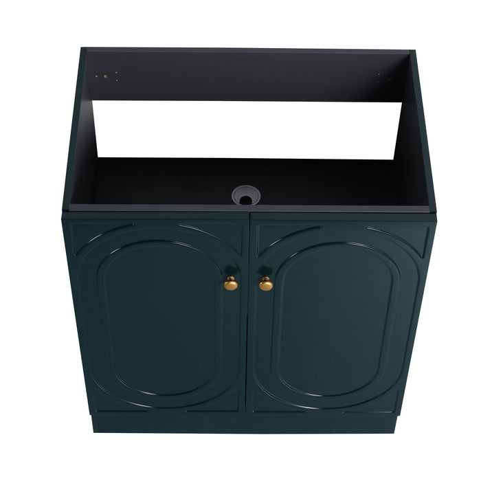 Modern Freestanding Bathroom Vanity With Soft Close Cabinet Doors