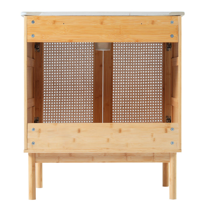 Bathroom Vanity Cabinet With Doors, Soft Close Design