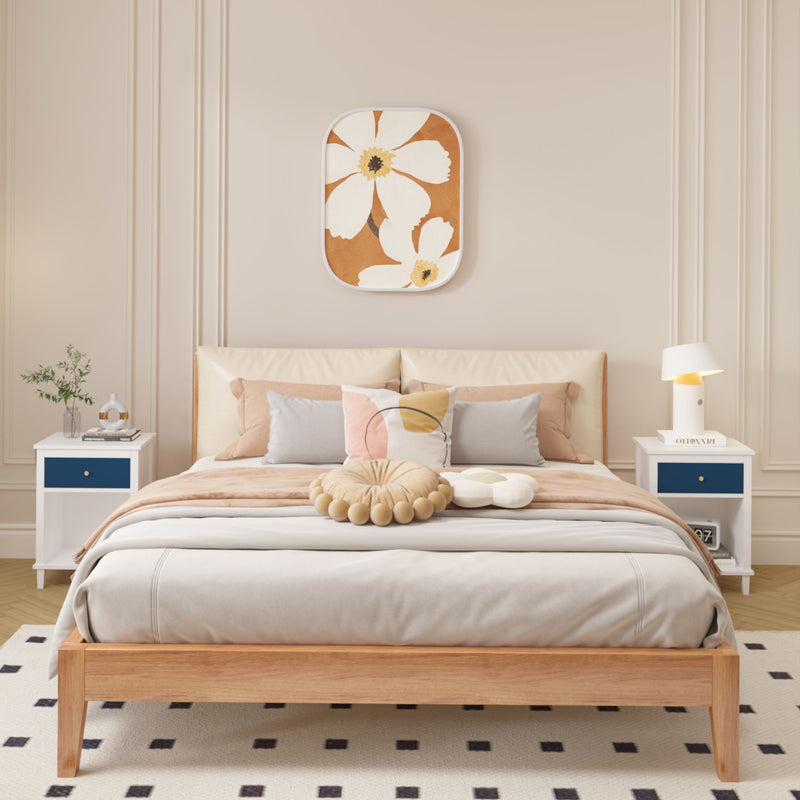 Nightstand With 1 Drawer 1 Shelf