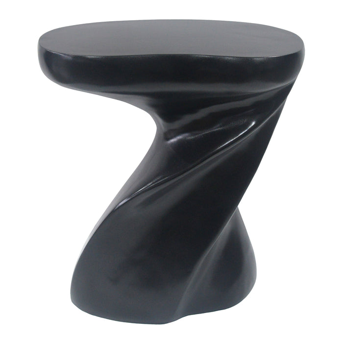 Twisted Sculptural Side Table Indoor / Outdoor