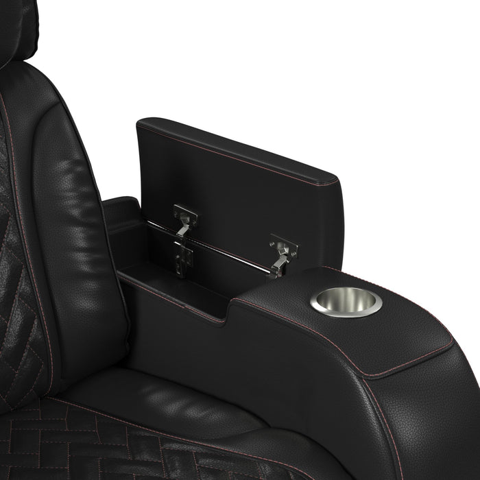 Prime Time - P3 Sofa With I Table, Reading Light, Heat, Massage, LED, And Speaker