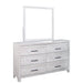 Biscayne Mirror- Driftwood