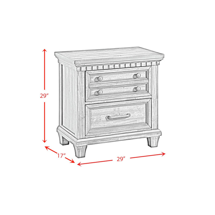 McCoy 2-Drawer Nightstand with USB
