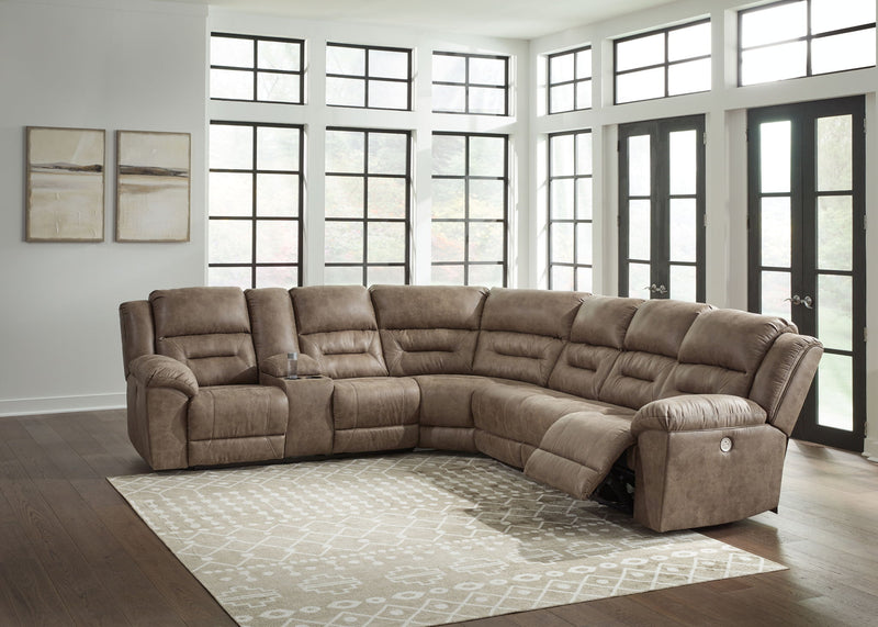 Ravenel - 4 Piece Reclining Sectional