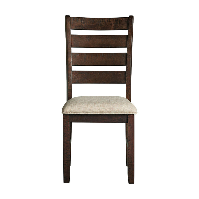 Jax - 6 Piece Dining Set (72" Table, Four Chairs And Bench) - Cherry