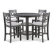Cori Counter 5 Pc Set-Gray