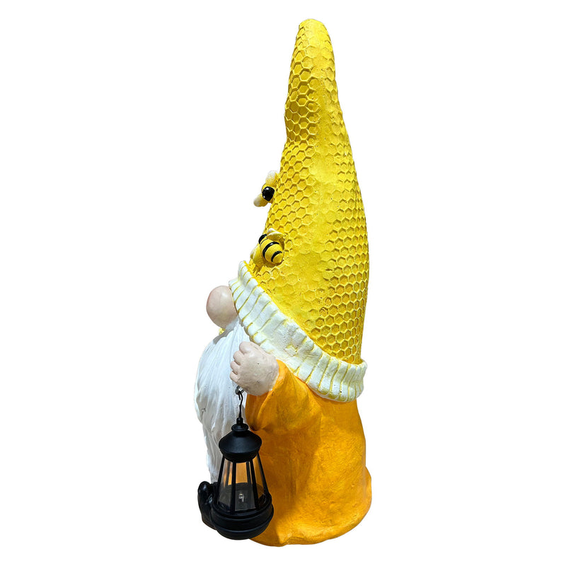 Magnesium Oxide Tree Spirit Old Man Statue With Bee Decor Garden Sculpture Ornament