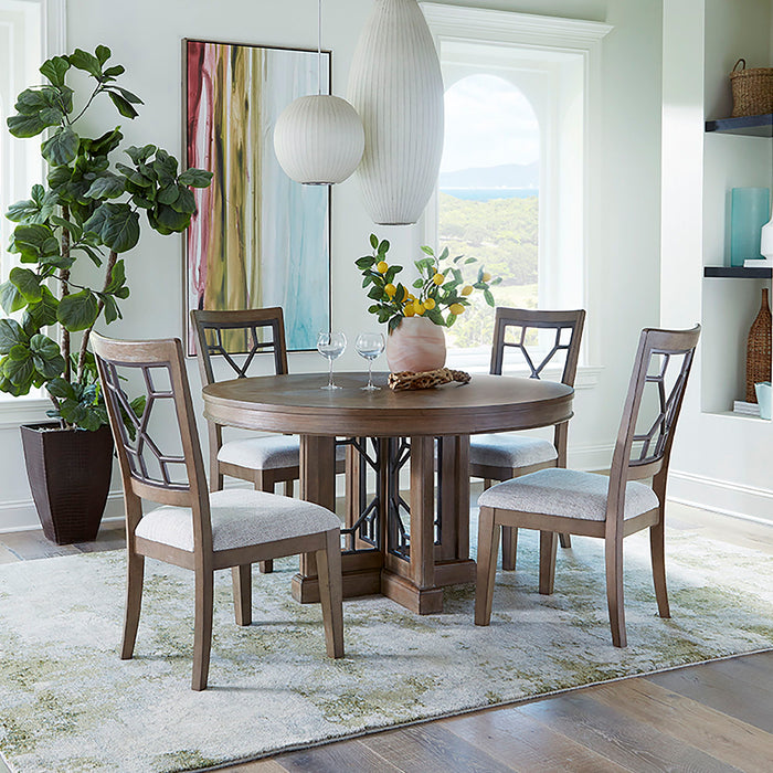 Sundance Dining - Grid Dining Chair (Set of 2) - Sandstone