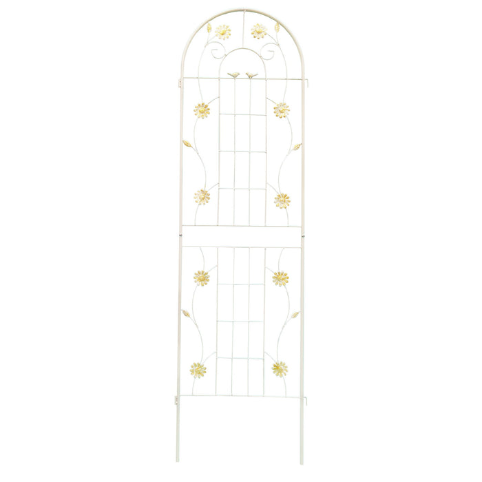Metal Garden Trellis Rustproof Trellis For Climbing Plant Outdoor Flower Support
