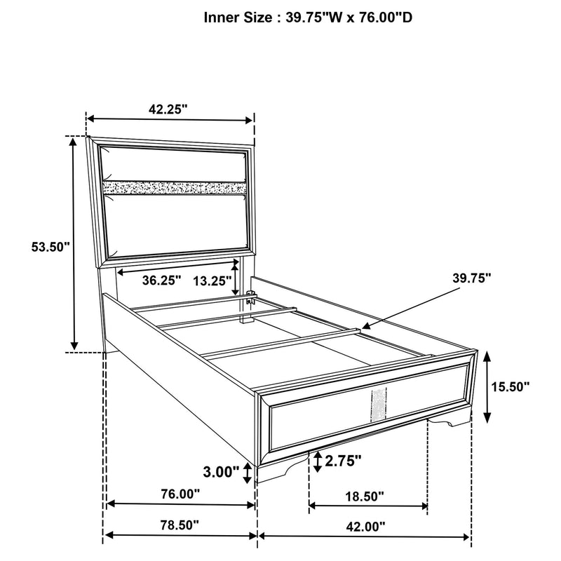 Annie - 4 Piece Bedroom Set