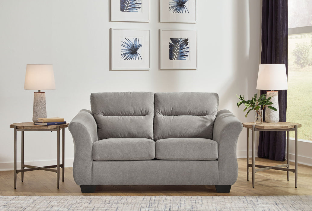 Miravel - Loveseat - Slate