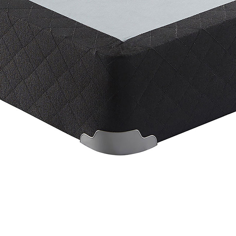 Maynard - Twin Standard Box Spring Foundation With Reinforced Support And Breathable Design - Gray