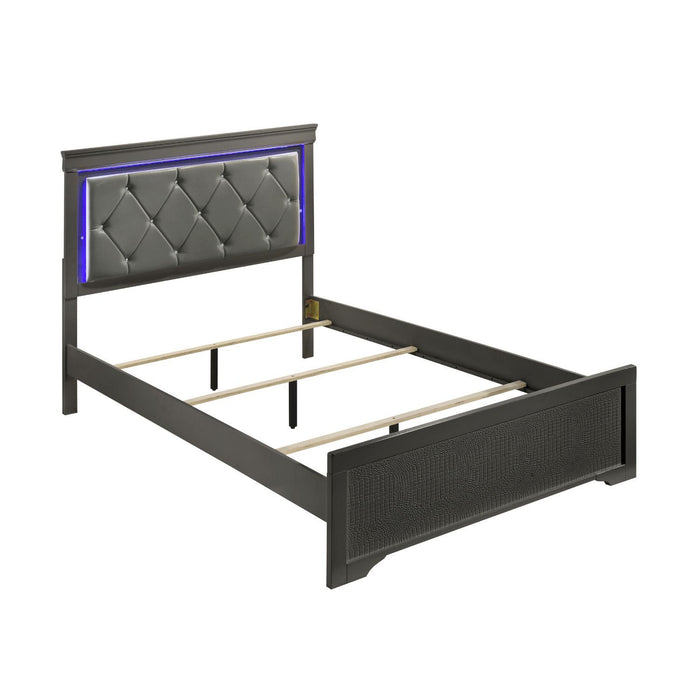 Blaze - Bedroom Set With LED Headboard