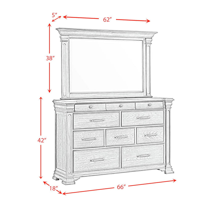 Kings Court - Storage Bedroom Set