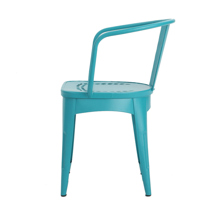 Lourdes - 3 Piece Metal Set - Teal