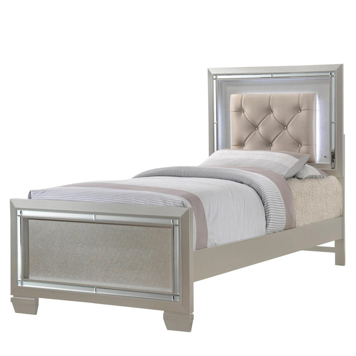 PLATINUM YOUTH PLATFORM BEDROOM SET