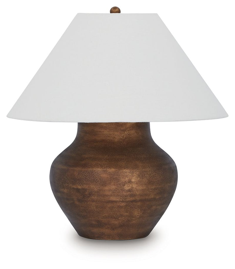 Whitham - Metal Table Lamp - Antique Copper Finish