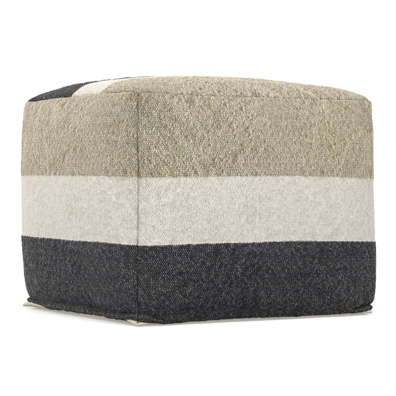 Clay - Square Pouf, Upholstered