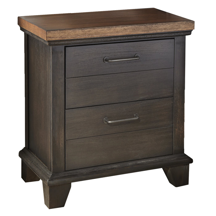 Steve Silver Bear Creek Brown 2 Drawer Nightstand in