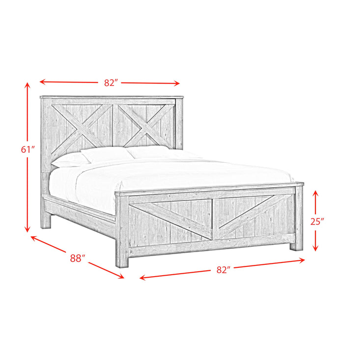 Maverick Bedroom Set with 2 Nightstands