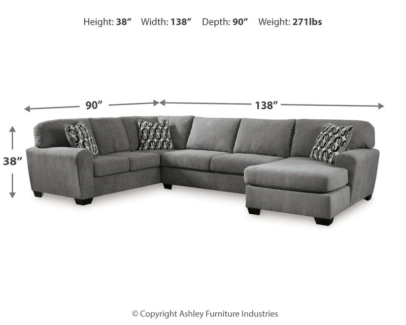 Birkdale Court - 3 Piece Sectional