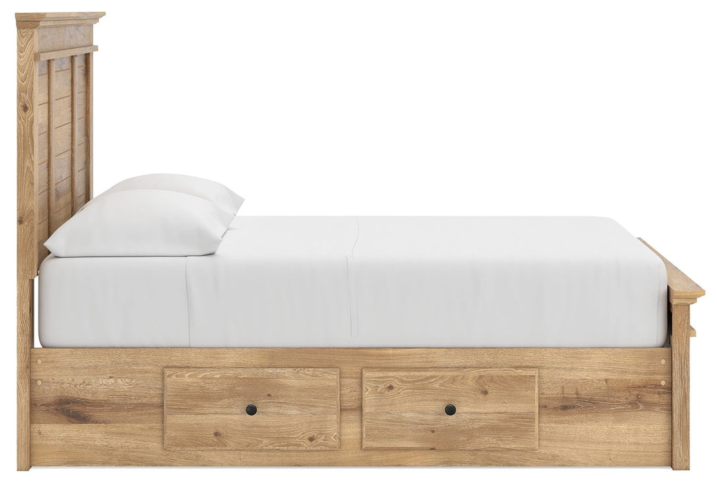 Makidern - Panel Storage Bed