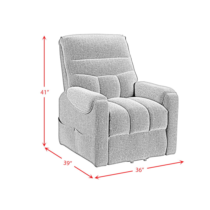 Desoto - Power Lift Chair - Sahara Black