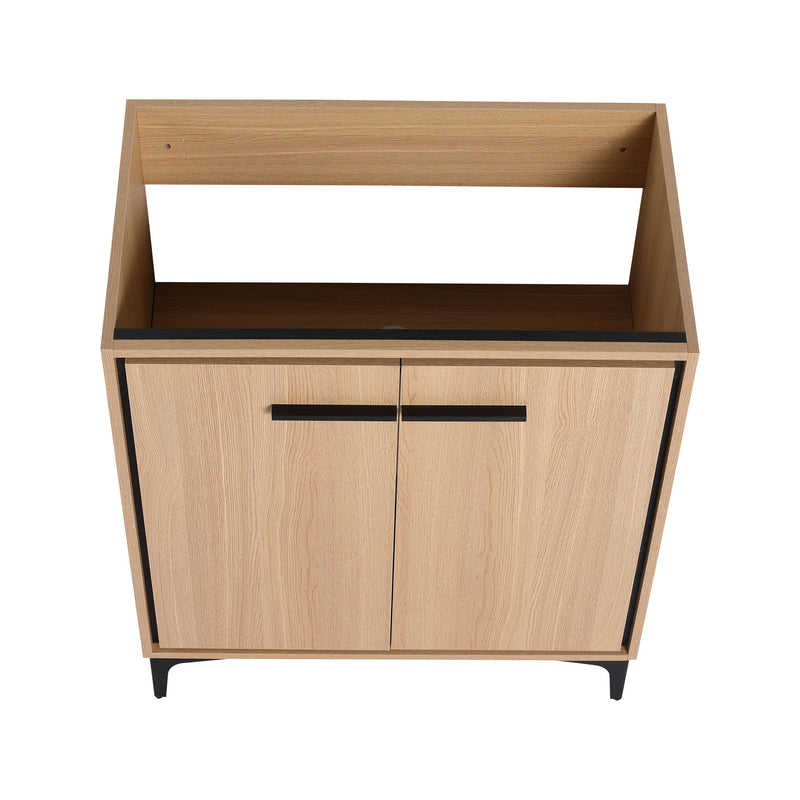 Modern Bathroom Vanity Base With Basin And Storage Cabinet