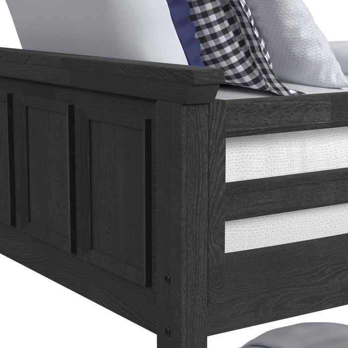 Hampton Kids - Bunk With Staircase And Trundle Bedroom Set