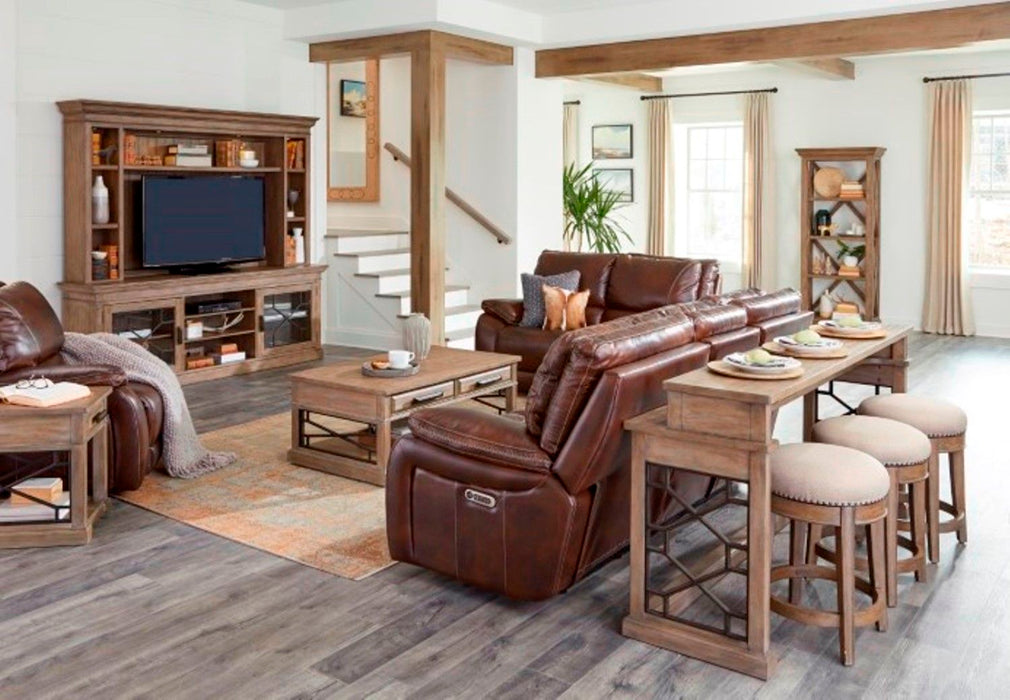Vail - Power Reclining Sofa - Burnt Sienna