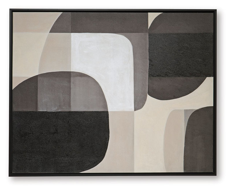 Kesleigh - Wall Art - Black / White