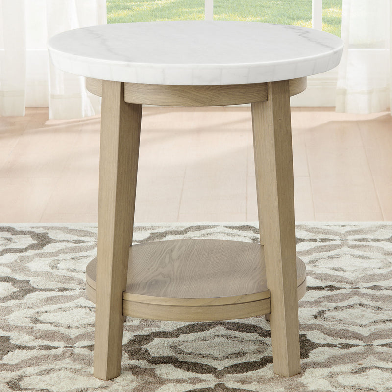 Vida - Marble Top Round Table