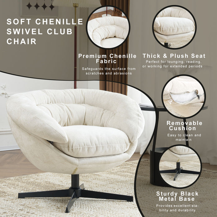 Modern Office Chair With 360 Degree Swivel