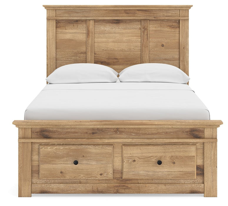 Makidern - Panel Storage Bed