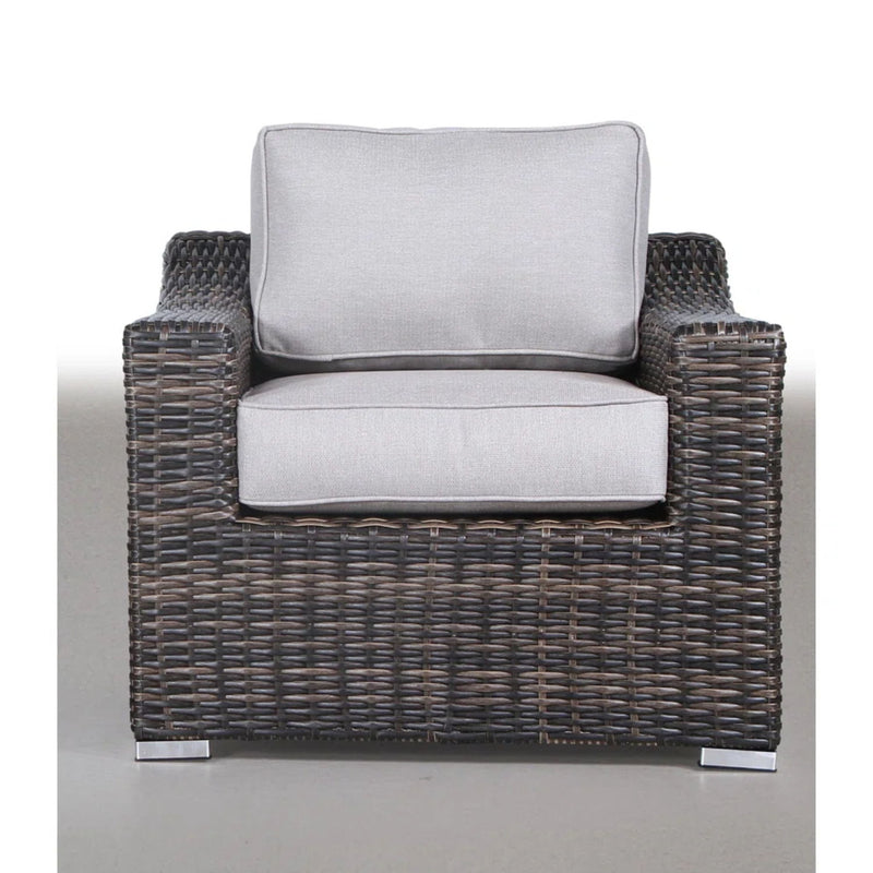 Stylish Sofa Seating Group With Cushions Perfect For Outdoor Gatherings