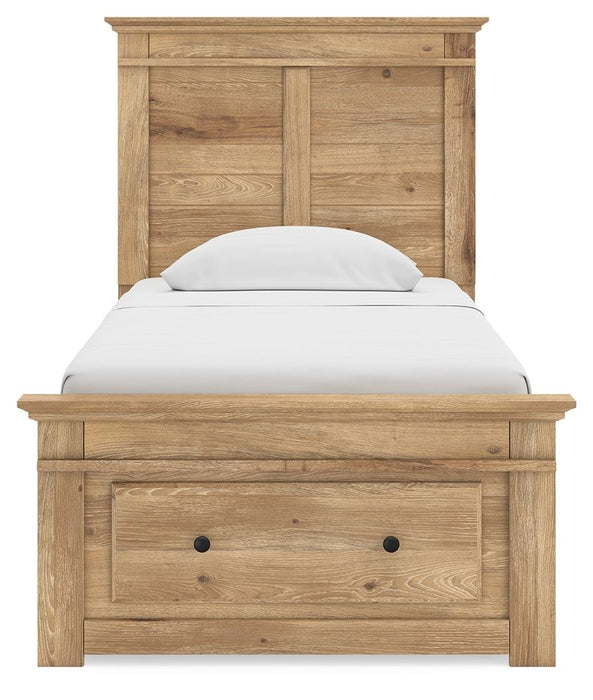 Makidern - Panel Storage Bed