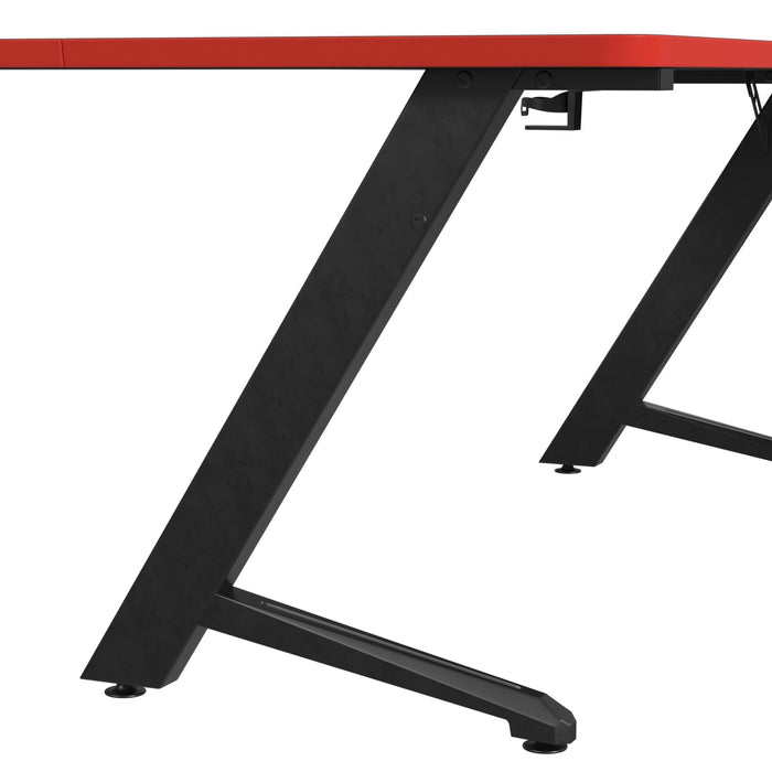 Waterside - L-Shape Desk - Black