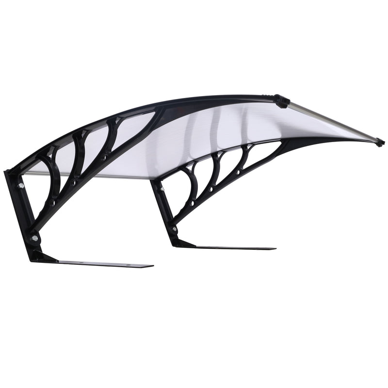 Weather Resistant Polycarbonate Canopy Outdoor Shade Cover For Robotic Lawn Mowers - Black