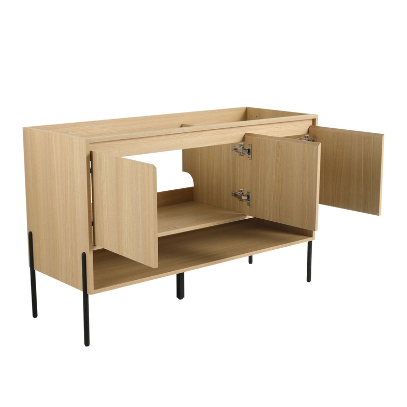 Freestanding Bathroom Vanity & Soft Close Cabinet Doors