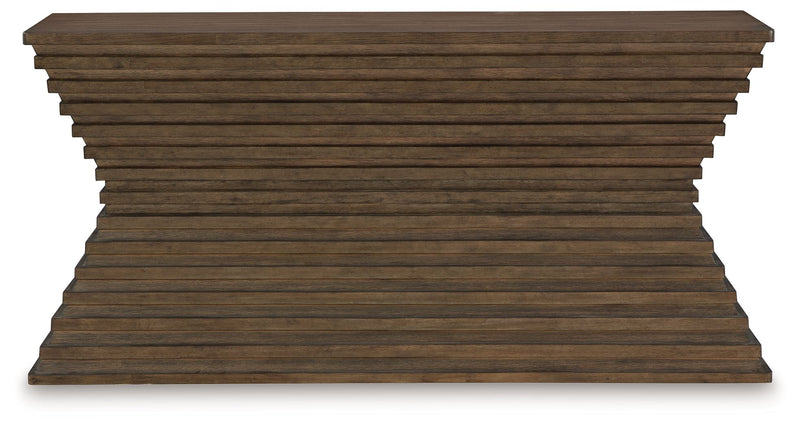 Hannodream - Sofa Table - Warm Brown